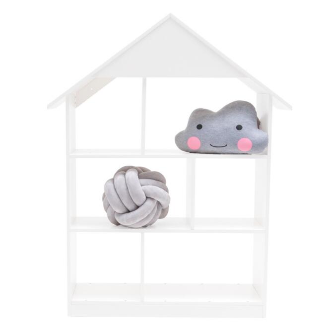 Children Cabinets Nordic ins style landing house bookshelf children's baby room storage decoration solid wood rack