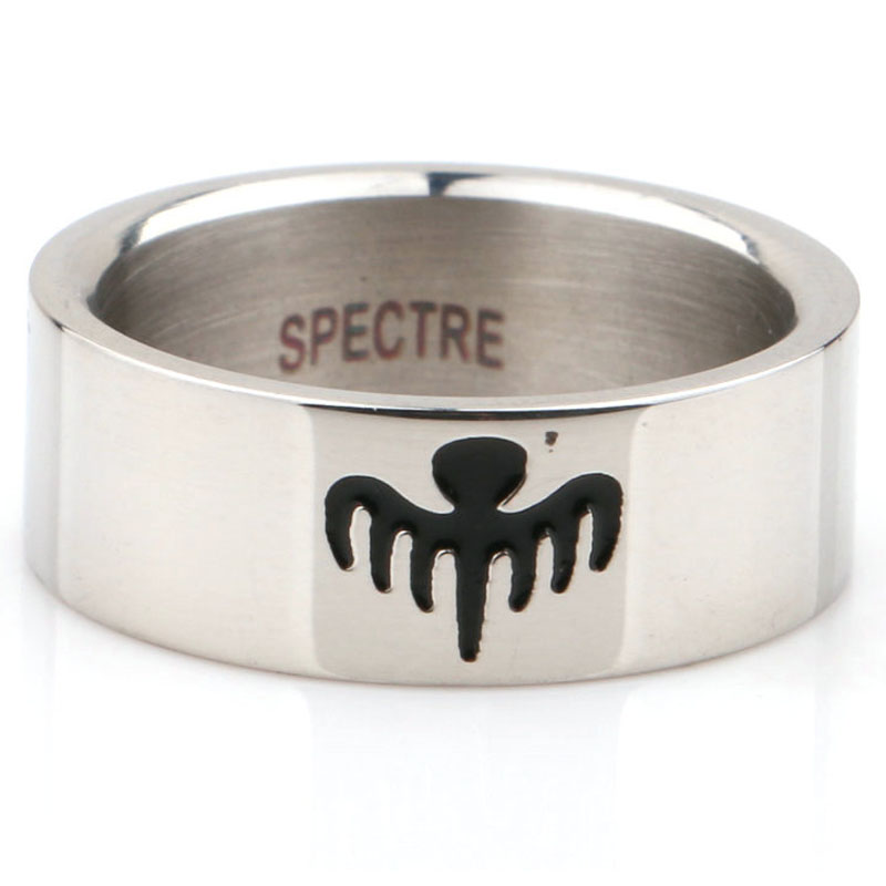 007 Ghost Party James Bond Rings Wide 8MM Titanium Steel Men's Ring Titanium Steel Men And Women Ring
007 Ghost Party James Bond Rings Wide 8MM Titanium Steel Men's Ring Titanium Steel Men And Women Ring
