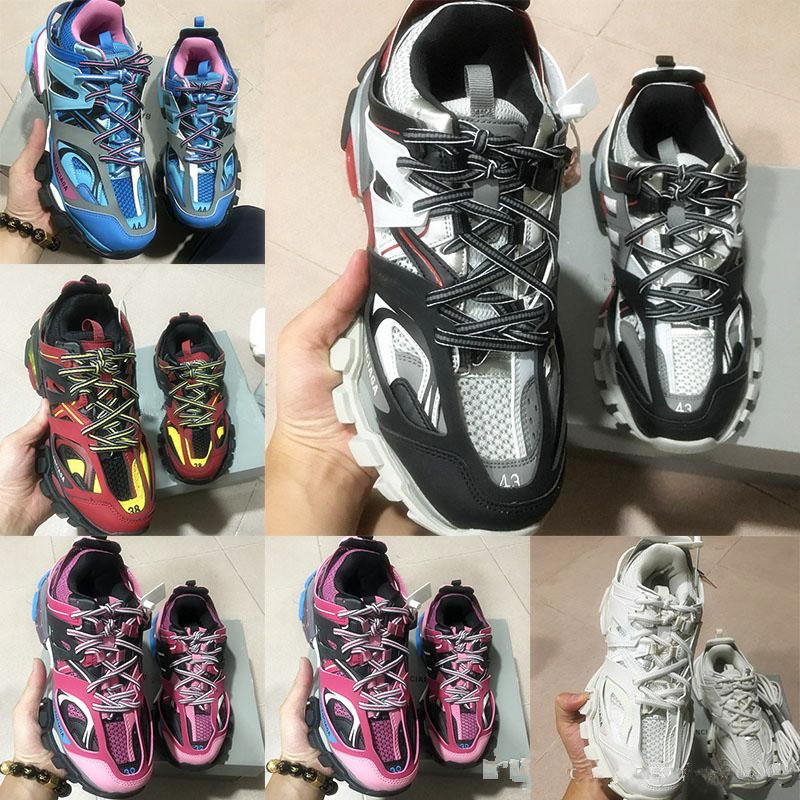 2020 Best fashion Triple S Track Trainers men's sports running shoes Clunky sneakers black orange ladies walking Paris dirty
2020 Best fashion Triple S Track Trainers men's sports running shoes Clunky sneakers black orange ladies walking Paris dirty