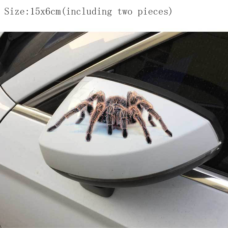 Car-styling Car Sticker 3D Animal Spider Vinyl Decals Home Stickers Auto Motorcycles Funny Halloween Stickers Exterior Accessories
