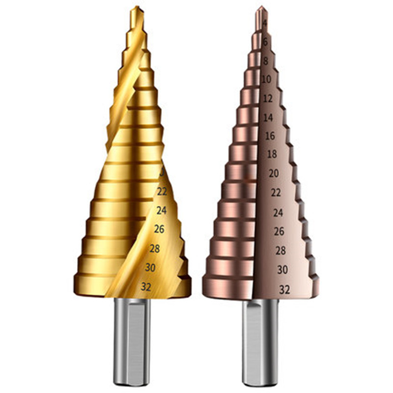4-32mm Step Drills For Metal Iron Plate Opening Punchers M35 Cobalt Metal Drill Tool brocas escalonadas para
4-32mm Step Drills For Metal Iron Plate Opening Punchers M35 Cobalt Metal Drill Tool brocas escalonadas para