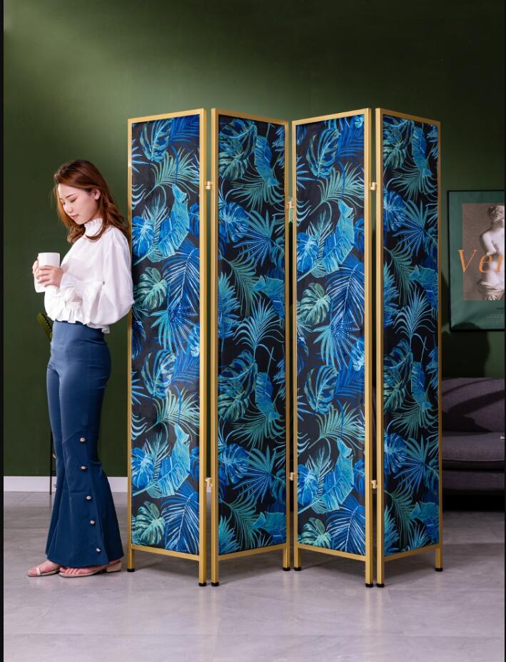 Screen North Europe partition Room Dividers folding mobile bedroom shelter home simple beauty salon screens