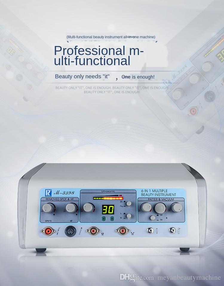 8-in-1 multifunctional beauty instrument ultrasonic wave import device suction blackhead oxygen injection machine