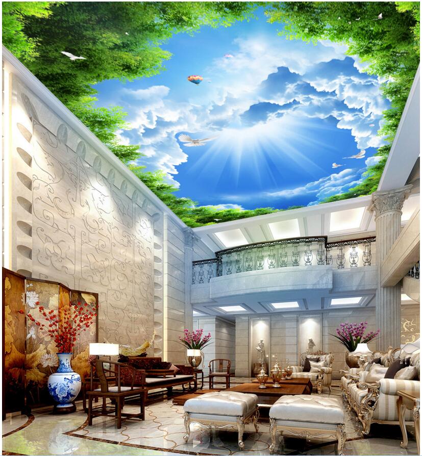 3d wallpaper custom photo Green forest blue sky white clouds ceiling mural living room Home decor 3d wall murals wallpaper for walls 3 d, Customize
3d wallpaper custom photo Green forest blue sky white clouds ceiling mural living room Home decor 3d wall murals wallpaper for walls 3 d, Customize