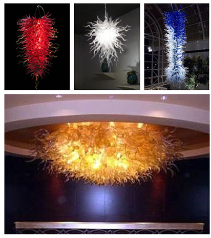 Large Colours Blue Murano Modern Garden Sculptures Statues Hand Made Abstract Garden Sculpture Outdoor Indoor Decor