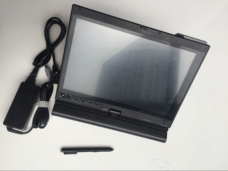 heavy truck repair tool dpa5 with laptop x200t touch screen cables full set diagnostic scanner