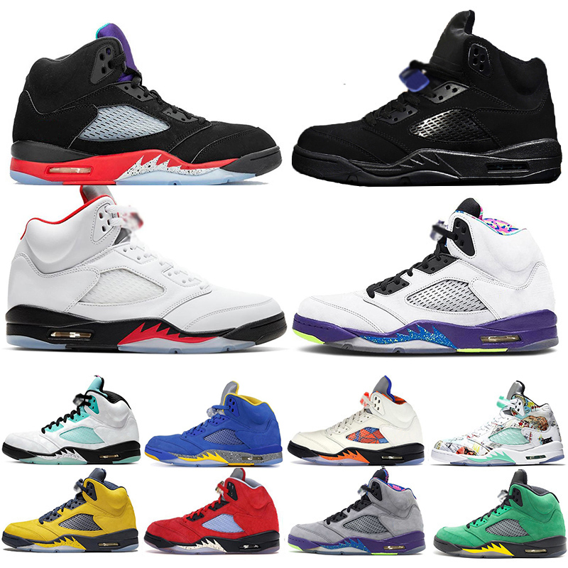 Top Fashion Triple Black Alternate TOP 5 5s Mens Basketball Shoes Fire Red oil grey reflective island green wings Michigan sneakers trainers, White;red
Top Fashion Triple Black Alternate TOP 5 5s Mens Basketball Shoes Fire Red oil grey reflective island green wings Michigan sneakers trainers, White;red