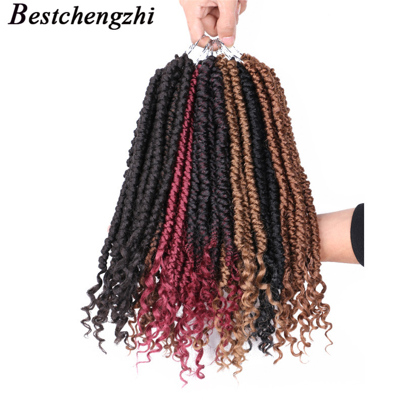 Ombre Spring Twist Crochet Hair 12 Strands Crochet Braids Bomb Twist for Black Women 12 Inch Synthetic Hair Extensions, 30#
Ombre Spring Twist Crochet Hair 12 Strands Crochet Braids Bomb Twist for Black Women 12 Inch Synthetic Hair Extensions, 30#