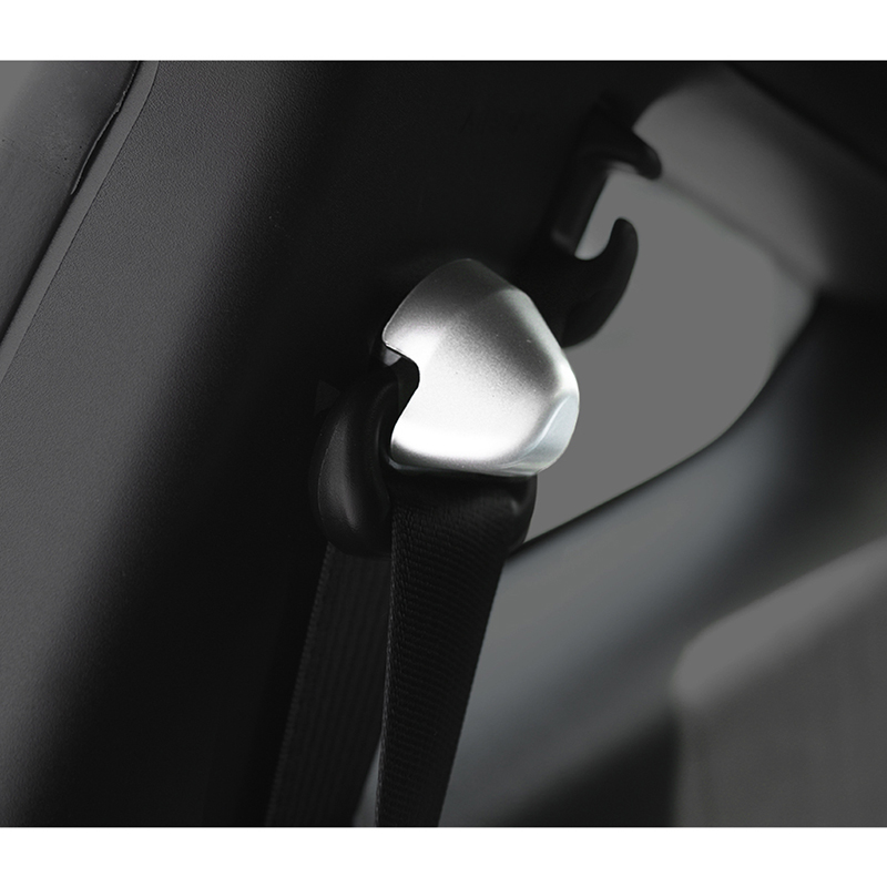 ABS Car Safety Seat Belt Decoration Trim For Ford Mustang 15+ Auto Interior Accessories