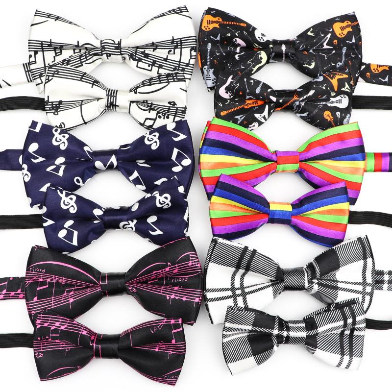 Neck Ties Classic Parent-Child Bowtie Set Music Notes Print Men Kid Pet Lovely Butterfly Party Dinner Wedding Polyester Bow Tie Accessory
Neck Ties Classic Parent-Child Bowtie Set Music Notes Print Men Kid Pet Lovely Butterfly Party Dinner Wedding Polyester Bow Tie Accessory