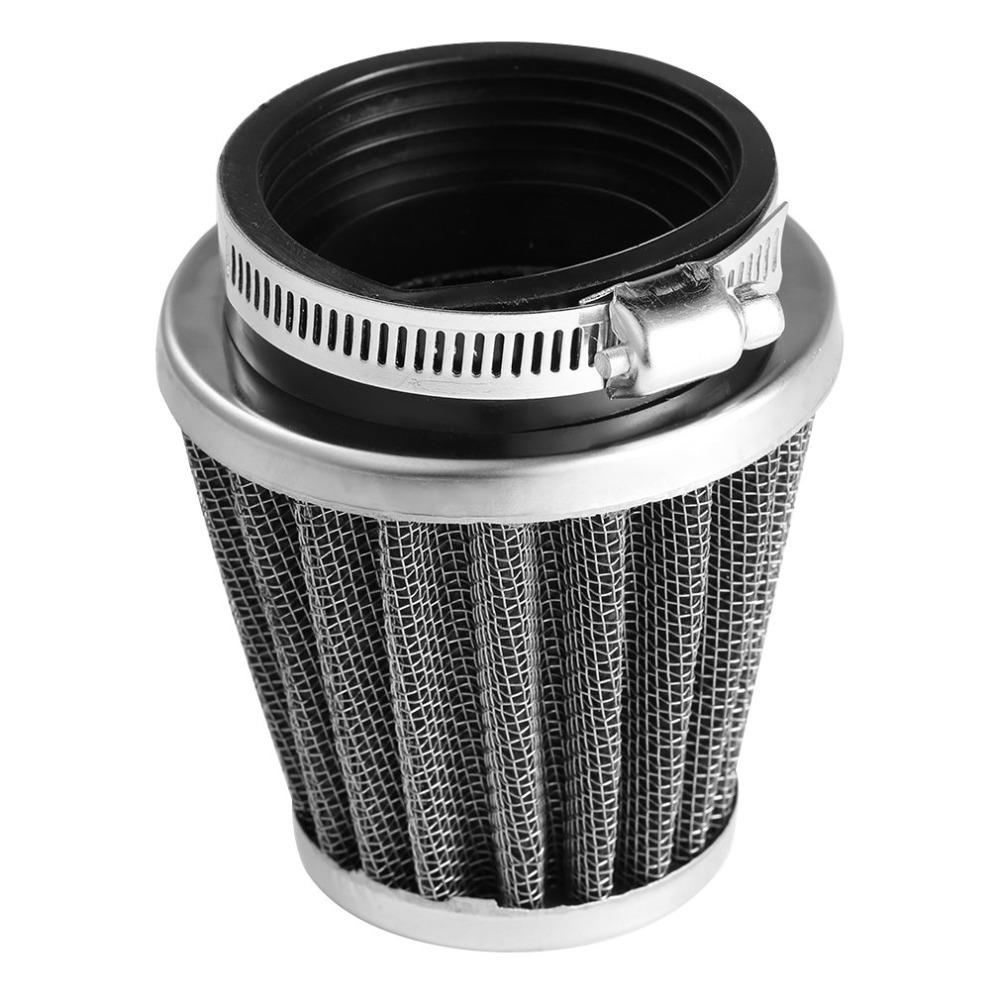 Universal 35/42/48/52/60mm Motorcycle Mushroom Head Air Filter Clamp On Airs Filters Cleaner For Honda