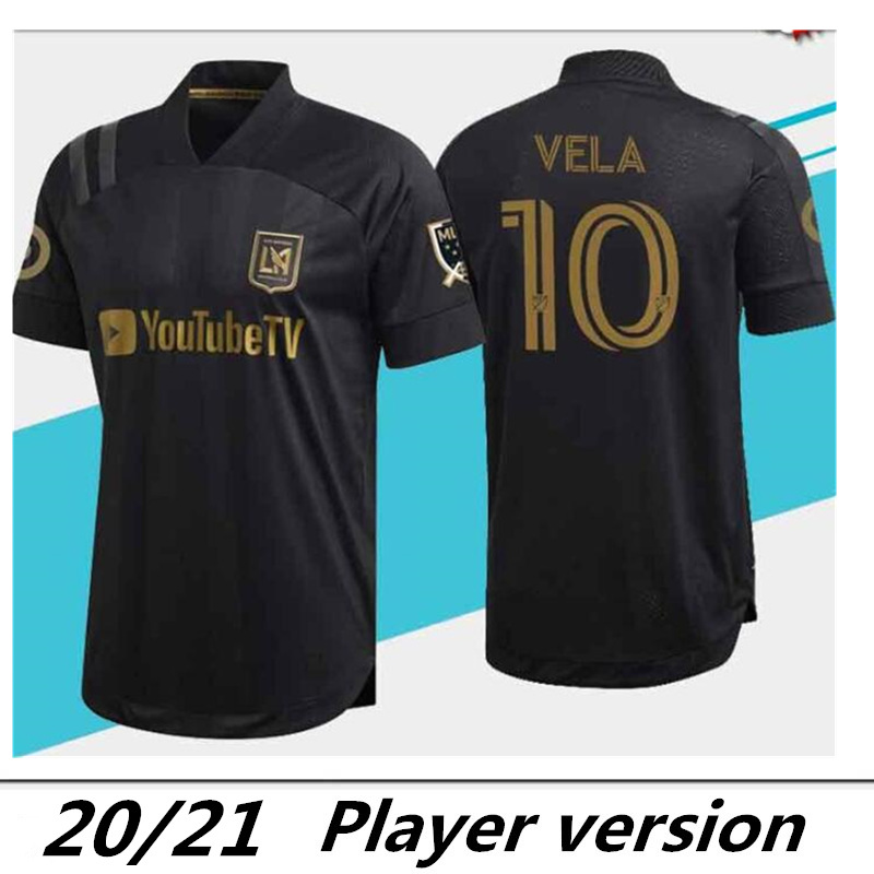 MLS Player version LAFC Home Soccer Jersey 20 21 Black #10 VELA Los Angeles FC soccer shirts 2020 Men Football uniforms
MLS Player version LAFC Home Soccer Jersey 20 21 Black #10 VELA Los Angeles FC soccer shirts 2020 Men Football uniforms