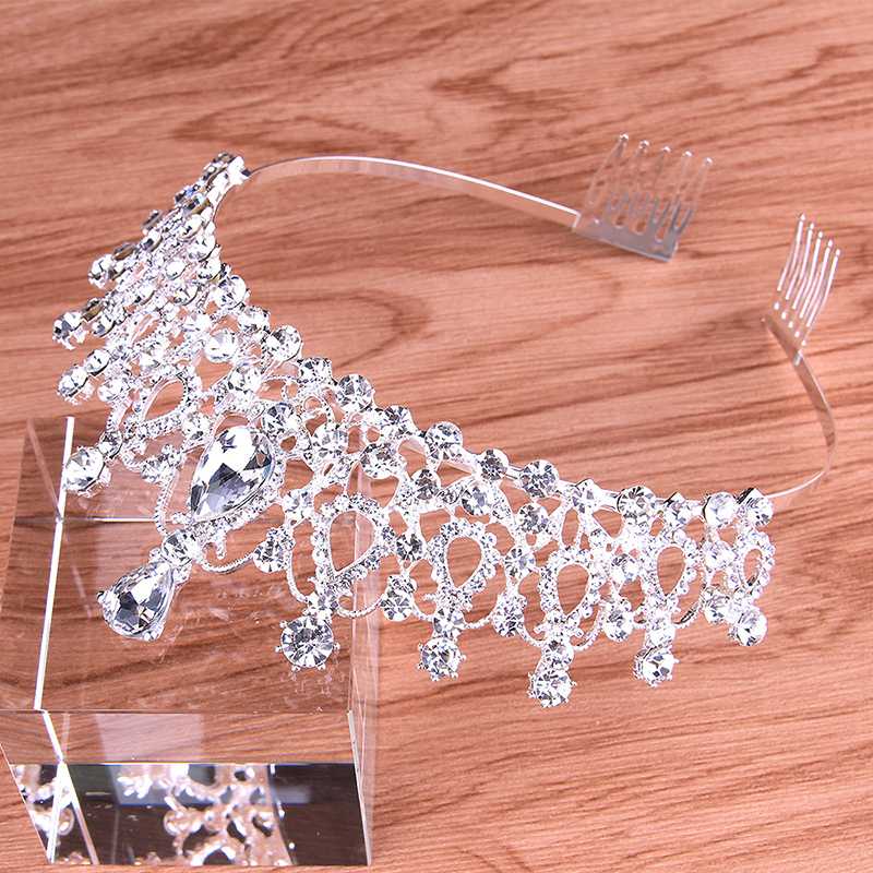Other Bridal Tiara Crystal Rhinestones Crown With Comb Wedding Birdal Pageant Birthday Princess Headband
Other Bridal Tiara Crystal Rhinestones Crown With Comb Wedding Birdal Pageant Birthday Princess Headband