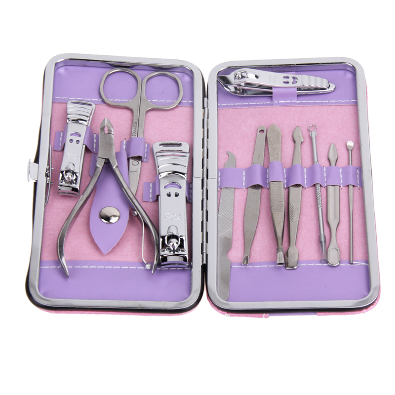 Complete Nail Art Manicure Set Pedicure Nail Clippers Scissors Grooming Kit Best Nail Care Beauty Tools