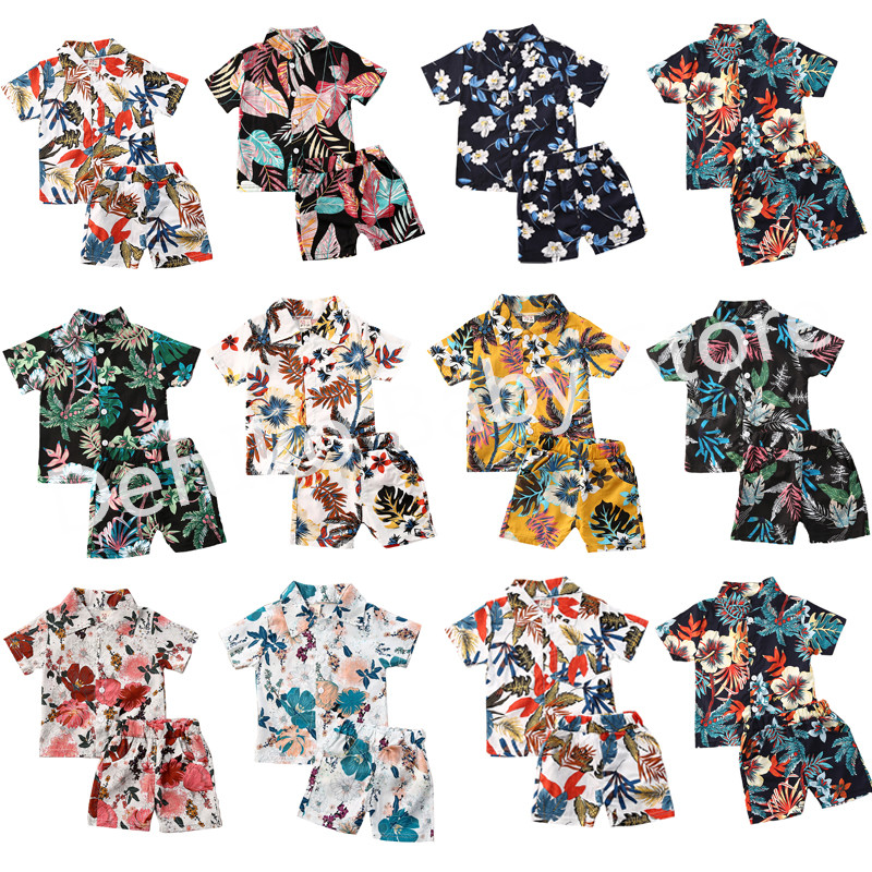 Infant Baby Boys Clothes Sets 12 Colors Floral Print Short Sleeve T Shirts Tops+Shorts Holiday Summer Outfit 1-6Y
Infant Baby Boys Clothes Sets 12 Colors Floral Print Short Sleeve T Shirts Tops+Shorts Holiday Summer Outfit 1-6Y