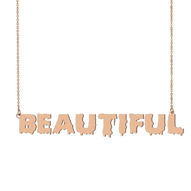 Beautiful Name Necklace , Cool Bloody Art Name Necklace for Halloween and Santa's Day Jewelry Gift for Kids Boys Girls
Beautiful Name Necklace , Cool Bloody Art Name Necklace for Halloween and Santa's Day Jewelry Gift for Kids Boys Girls