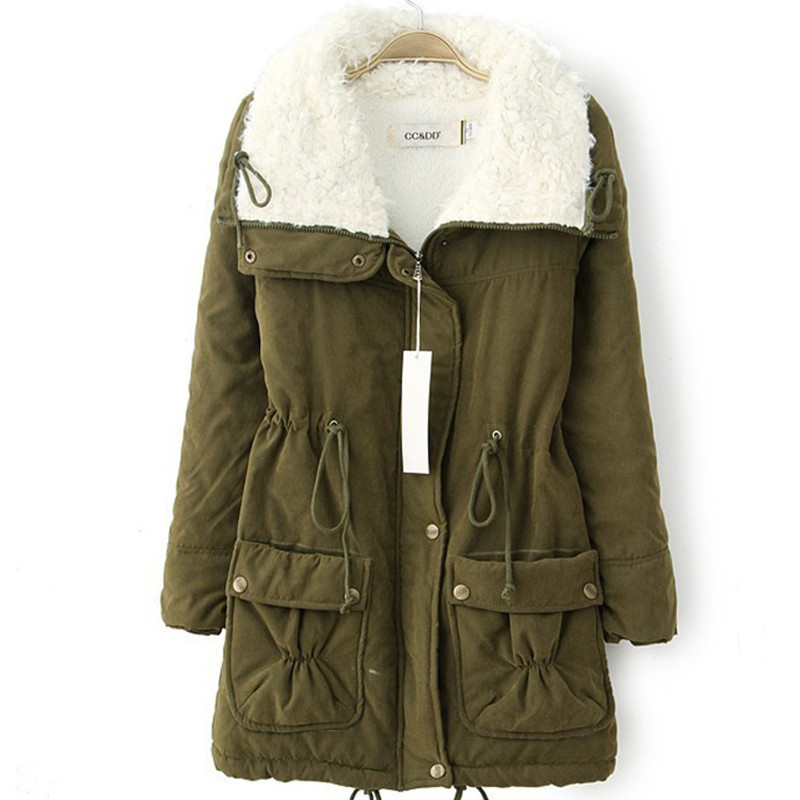Winter Women coat Thick Warm short plush fur Collar Women Jacket Fashion Causal autumn cotton Female Parkas outwear JT350 30, Yellow
Winter Women coat Thick Warm short plush fur Collar Women Jacket Fashion Causal autumn cotton Female Parkas outwear JT350 30, Yellow