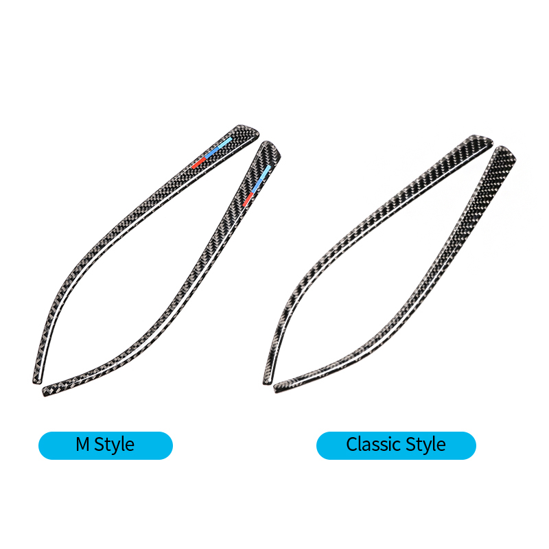 For BMW F30 F34 Carbon Fiber Rearview Mirror Anti-rub Strip 3 Series Car Styling Stickers Anti-collision Strip Accessories
