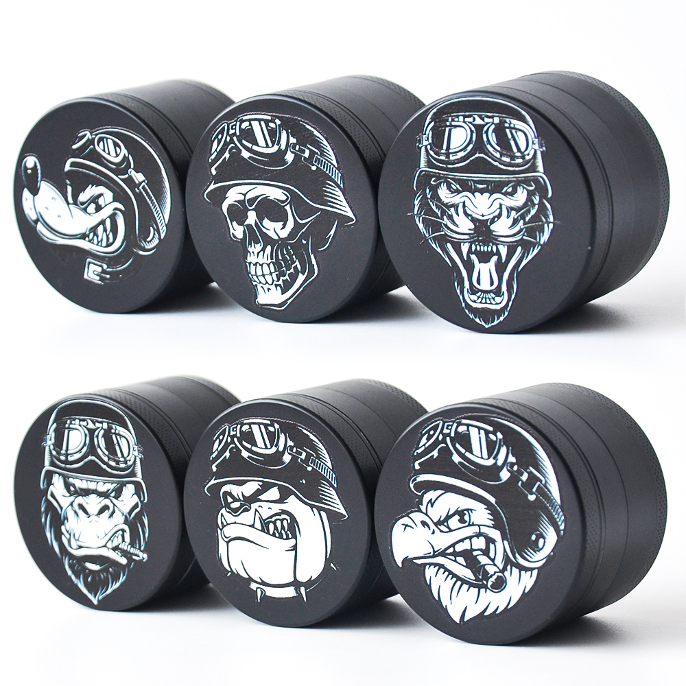 50MM Herb Grinder 4 Layer with 6 pictures Smoking Metal Tobacco Grinder Dry Herb Vaporizer CNC Teeth Filter
50MM Herb Grinder 4 Layer with 6 pictures Smoking Metal Tobacco Grinder Dry Herb Vaporizer CNC Teeth Filter