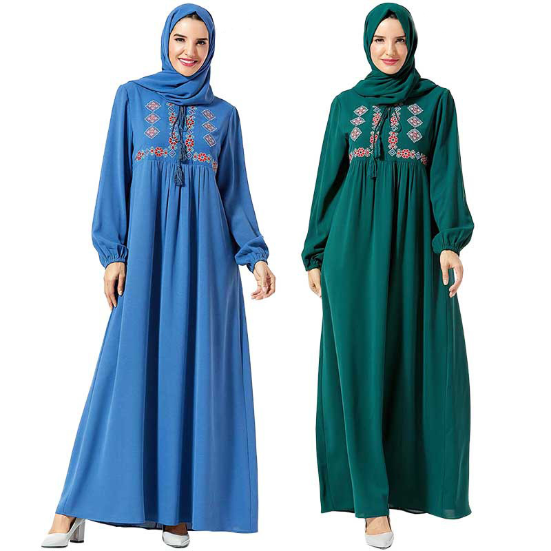 Abaya Dubai Muslim Dress Women Islamic Clothing Turkey Pakistani Kaftan Dresses Vestidos Robe Femme Musulmane Caftan Marocain