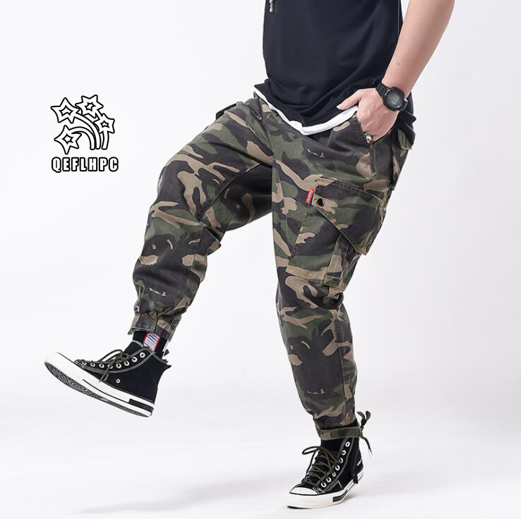 Leisure sport men trousers Extra large size Fertilizer High waist and long trousers Small feet guard pants Elastic force Men's Pants M70729, Army green
Leisure sport men trousers Extra large size Fertilizer High waist and long trousers Small feet guard pants Elastic force Men's Pants M70729, Army green