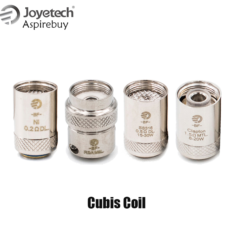 Joyetech Cubis Coil BFSS316 0.5ohm 1.0ohm 0.6ohm Aio Coil Cubis Ni200 Clapton Coil 1.5ohm For Joyetech Cubis Tank Authentic
Joyetech Cubis Coil BFSS316 0.5ohm 1.0ohm 0.6ohm Aio Coil Cubis Ni200 Clapton Coil 1.5ohm For Joyetech Cubis Tank Authentic