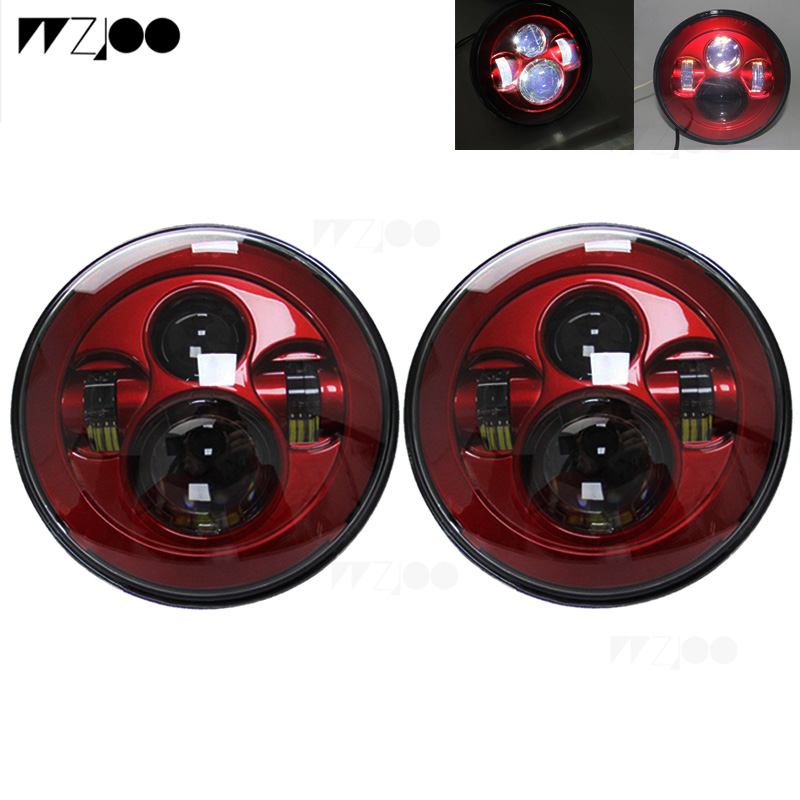 7 Inch LED Headlight 60W rad white rin with White DRL Amber Turn Signal Halo Ring H4 H13 for Jeep Wrangler LJ JK TJ
7 Inch LED Headlight 60W rad white rin with White DRL Amber Turn Signal Halo Ring H4 H13 for Jeep Wrangler LJ JK TJ