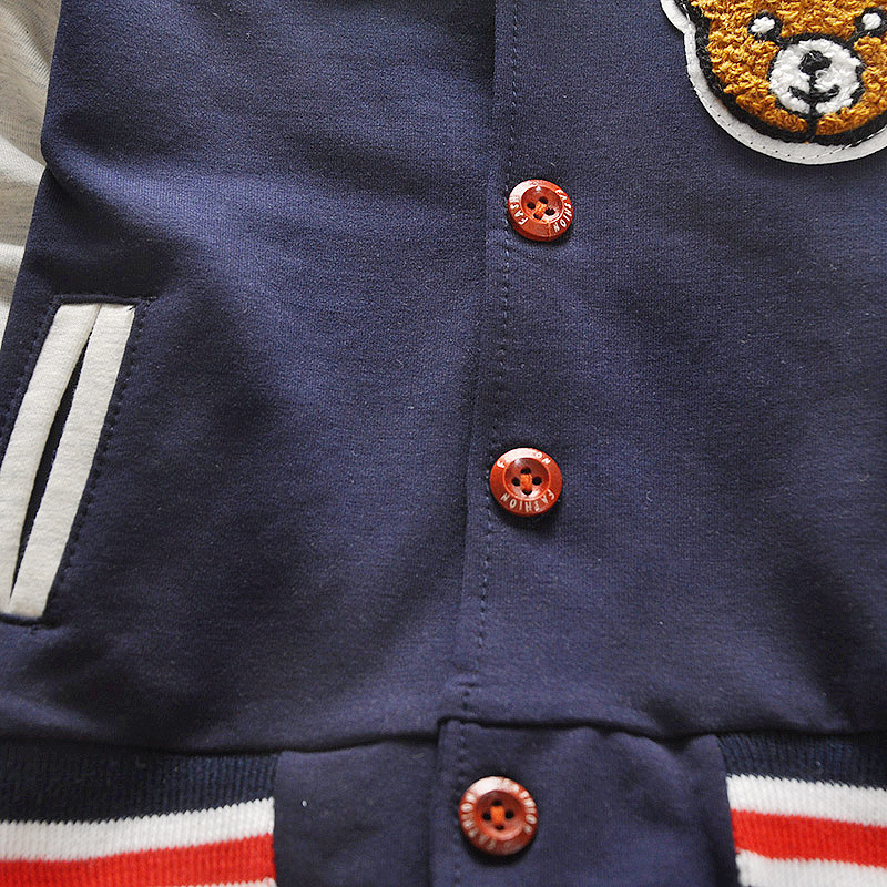 children girls clothes kids baseball sweatershirt toddler fashion brand jacket spring autumn baby outwear for boy coat