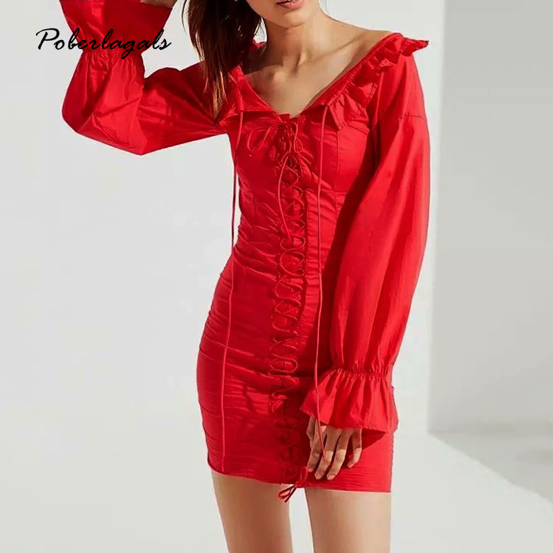 Summer Vintage sundress Drawstring ruffled long-sleeved sexy dress robe femme lace mini dress Women lace-up hip Dresses 2019 new, Black
Summer Vintage sundress Drawstring ruffled long-sleeved sexy dress robe femme lace mini dress Women lace-up hip Dresses 2019 new, Black