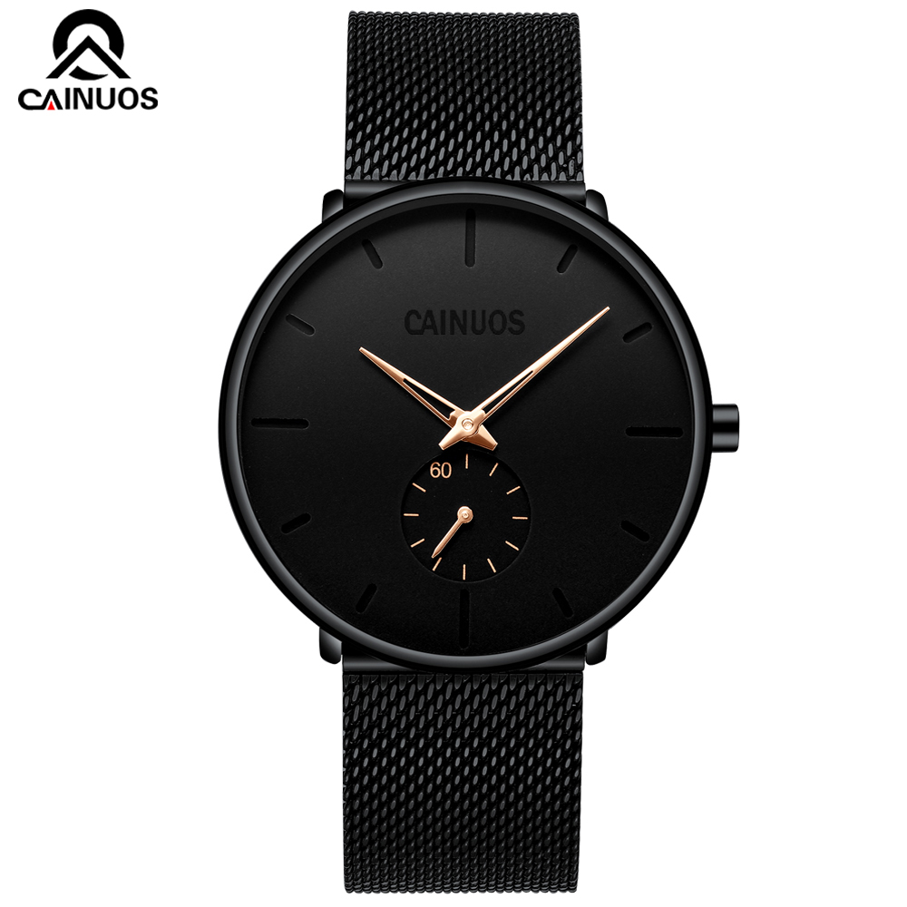 CAINUOS Fashion Mens Watches Top Quartz Watch Men Casual Slim Mesh Steel Waterproof Sport Watch Relogio Masculino, Gold(no box) 
CAINUOS Fashion Mens Watches Top Quartz Watch Men Casual Slim Mesh Steel Waterproof Sport Watch Relogio Masculino, Gold(no box)