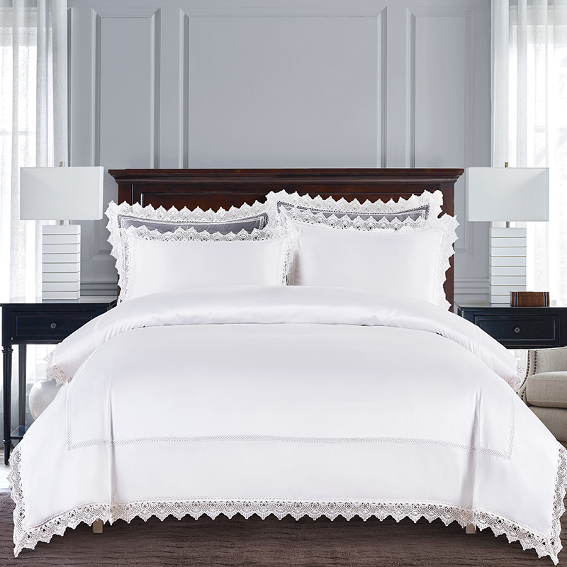 Pure White Blue Pink Red Gray Purple Washed Silk Soft Bedding Set Lace Edge Duvet Cover Cotton Bed Linen Fitted Sheet Pillowcase
Pure White Blue Pink Red Gray Purple Washed Silk Soft Bedding Set Lace Edge Duvet Cover Cotton Bed Linen Fitted Sheet Pillowcase