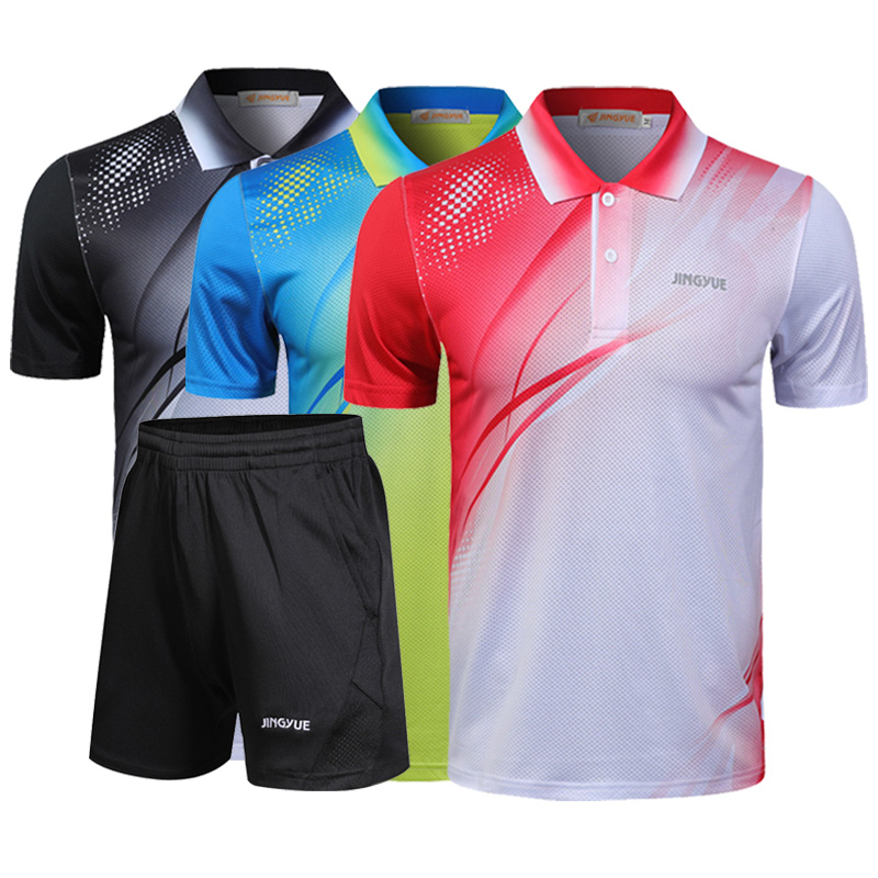 New tennis shirt, men's and women's tennis sportswear, fast-drying breathable table badminton T-shirt, free shipping, Women red a set
New tennis shirt, men's and women's tennis sportswear, fast-drying breathable table badminton T-shirt, free shipping, Women red a set
