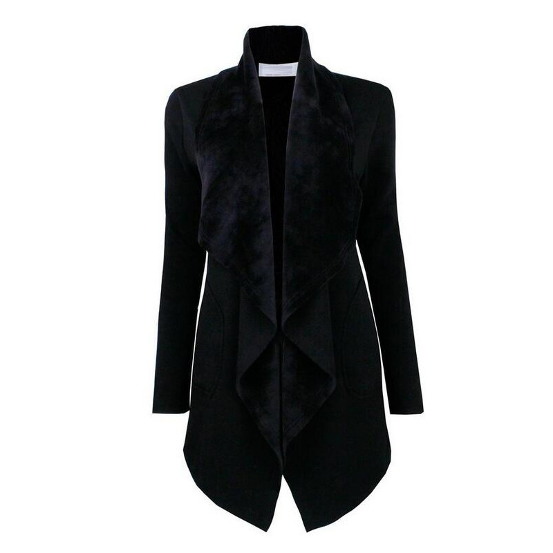 Fashion Black Jacket Slim Oversized Long Jacket Women Warm Fleece Coat Female Long Sleeve Cardigans Ladies Tops Girls Clothing, Beige
Fashion Black Jacket Slim Oversized Long Jacket Women Warm Fleece Coat Female Long Sleeve Cardigans Ladies Tops Girls Clothing, Beige