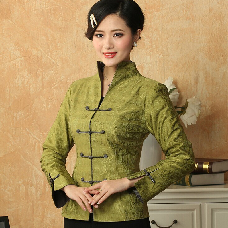 New Fashion Green Chinese Tradition Style Lady'sTang suit Women's Long Sleeves Jacket Coat Outerwear Size: ,L,XL,XXL,XXXL, White
New Fashion Green Chinese Tradition Style Lady'sTang suit Women's Long Sleeves Jacket Coat Outerwear Size: ,L,XL,XXL,XXXL, White