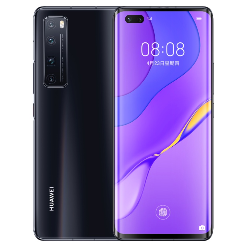 Original Huawei Nova 7 Pro 5G Mobile Phone 8GB RAM 128GB 256GB ROM Kirin 985 Octa Core 64MP AR NFC 4000mAh HarmonyOS 6.57" Full Screen Fingerprin