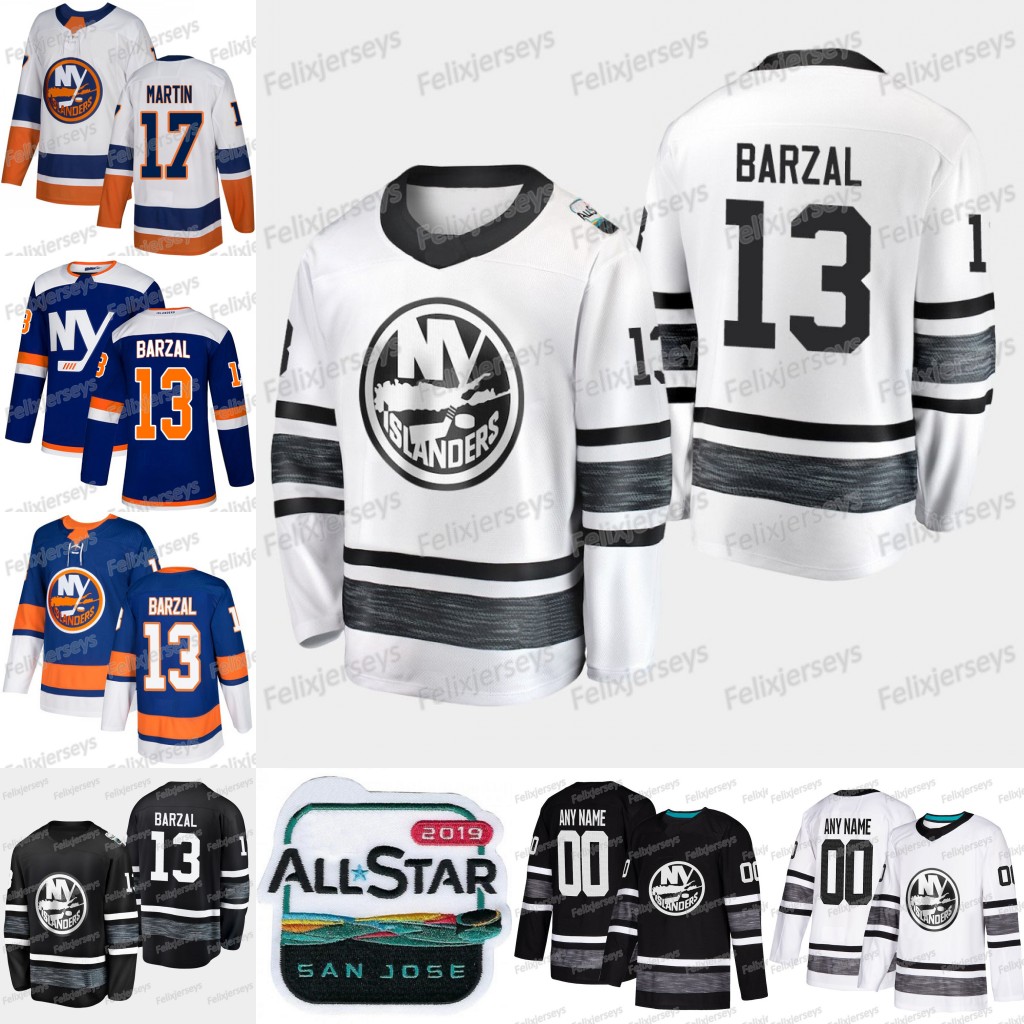 New York Islanders 2019 All Star Mathew Barzal Leo Komarov Josh Bailey Anders Lee Matt Martin Ryan Pulock Cal Clutterbuck Thomas Jersey, Blue women: size s-xxl
New York Islanders 2019 All Star Mathew Barzal Leo Komarov Josh Bailey Anders Lee Matt Martin Ryan Pulock Cal Clutterbuck Thomas Jersey, Blue women: size s-xxl