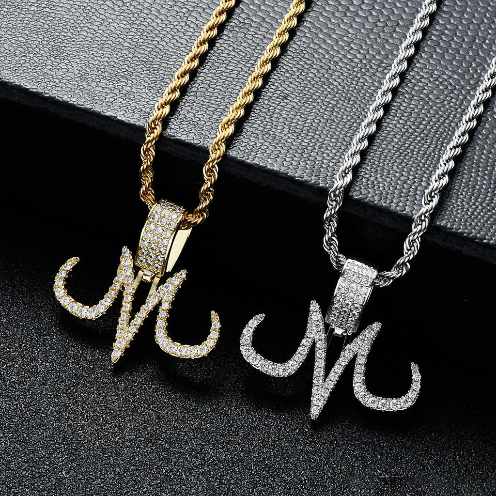 Iced Out Majin M Letter Pendant Cubic Zirconia Micro Paved Four Pockets Full LilBaby CZ Bling Iced Out Necklace For Men Jewelry, Silver
Iced Out Majin M Letter Pendant Cubic Zirconia Micro Paved Four Pockets Full LilBaby CZ Bling Iced Out Necklace For Men Jewelry, Silver