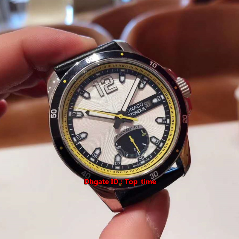 New High Quality Grand Prix De Monaco Historique Power Reserve Steel Automatic Mens Watch 168569-3001 White Dial Leather Strap Gents Watches
New High Quality Grand Prix De Monaco Historique Power Reserve Steel Automatic Mens Watch 168569-3001 White Dial Leather Strap Gents Watches