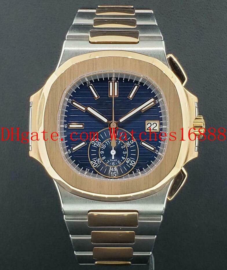 High Quality Free Shipping Mens Automatic Mechanical Watch Nautilus Ref 5980/1AR-001 Steel & 18k Rose Gold Blue Dial Mens Sport Watches
High Quality Free Shipping Mens Automatic Mechanical Watch Nautilus Ref 5980/1AR-001 Steel & 18k Rose Gold Blue Dial Mens Sport Watches