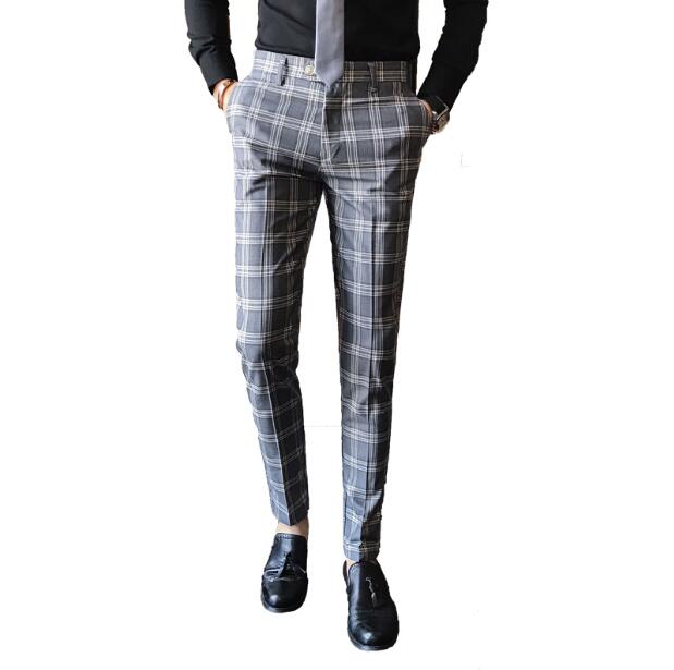 Blue Plaid Pants Mens Calca Social Trousers Mens British Pants Skinny Formal Trousers Business Pantalon Azul Hombre
Blue Plaid Pants Mens Calca Social Trousers Mens British Pants Skinny Formal Trousers Business Pantalon Azul Hombre