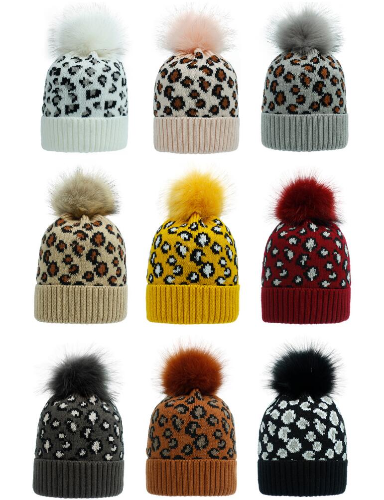 2020 Fashion Women Knitting Pom Pom Beanie Leopard Print Knitted Winter Warm Pompom Hats Skullies Beanie Hat 9 Color, Dark red
2020 Fashion Women Knitting Pom Pom Beanie Leopard Print Knitted Winter Warm Pompom Hats Skullies Beanie Hat 9 Color, Dark red