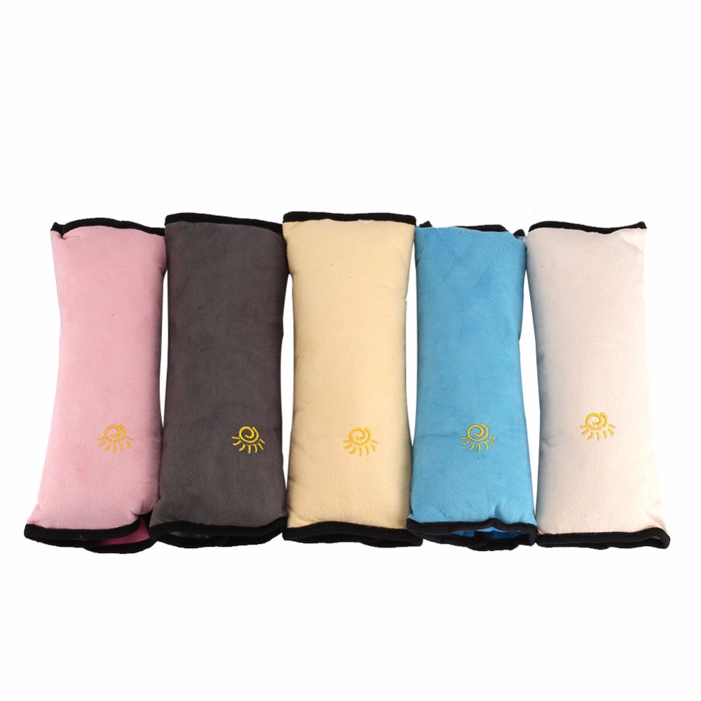 Baby Pillow Kid Car Pillows Auto Safety Seat Belt Shoulder Cushion Pad Harness Protection Support Pillow For Kids Toddler