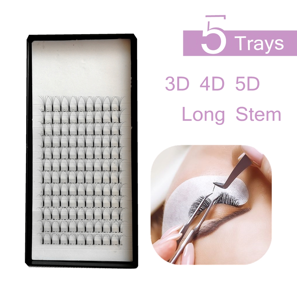 3D 4D 5D Long Stem False Lashes C D Curl Russian Volume Lash Fans Faux Mink Premade Eyelash Extensions Makeup Eyelashes 5 Trays
3D 4D 5D Long Stem False Lashes C D Curl Russian Volume Lash Fans Faux Mink Premade Eyelash Extensions Makeup Eyelashes 5 Trays