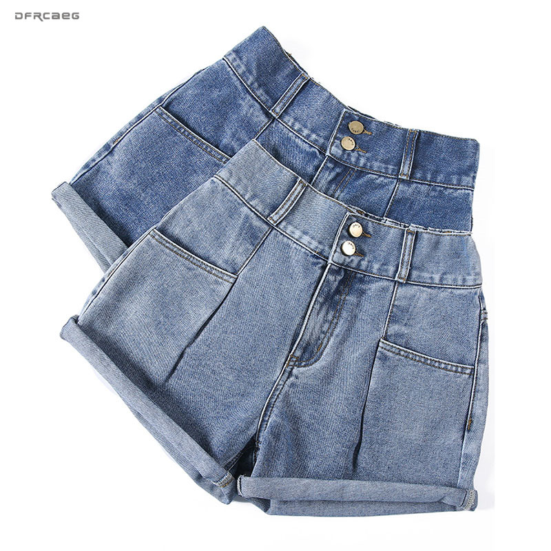 High Elastic Waist Plus Size Jeans Shorts Women 2020 Summer Fashion Streetwear Crimping Denim Short Jeans With Pocket Femme, Deep blue
High Elastic Waist Plus Size Jeans Shorts Women 2020 Summer Fashion Streetwear Crimping Denim Short Jeans With Pocket Femme, Deep blue
