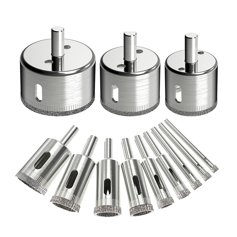 12Pcs Diamond Drill Bits Glass Tile Hole Saw Bits Set, Hollow Core Drill Bits, Extractor Remover Hole Saws for Glass, Ceramics,
12Pcs Diamond Drill Bits Glass Tile Hole Saw Bits Set, Hollow Core Drill Bits, Extractor Remover Hole Saws for Glass, Ceramics,