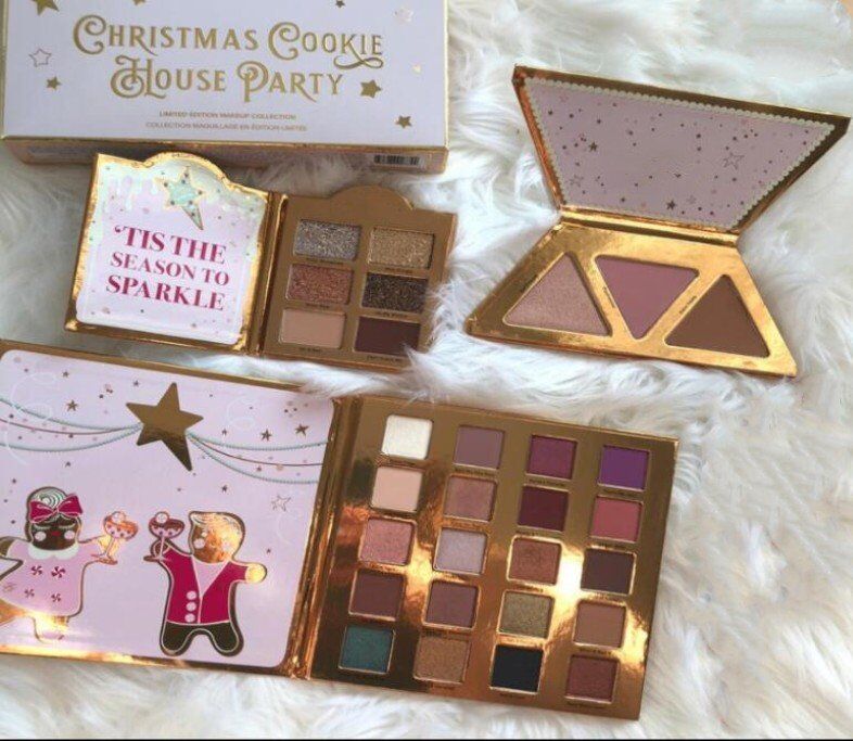 Hot Too Face Christmas Cookie House Party 3 colors blush palette 6 colors / 20colors eyeshadow shimmer and matte palettes dhl free shiping
Hot Too Face Christmas Cookie House Party 3 colors blush palette 6 colors / 20colors eyeshadow shimmer and matte palettes dhl free shiping