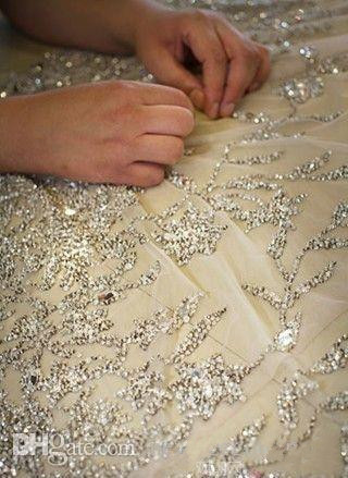 champagne sequined flower gilr dresses bow ball gown vintage little girl wedding dresses beautiful child pageant dresses gowns