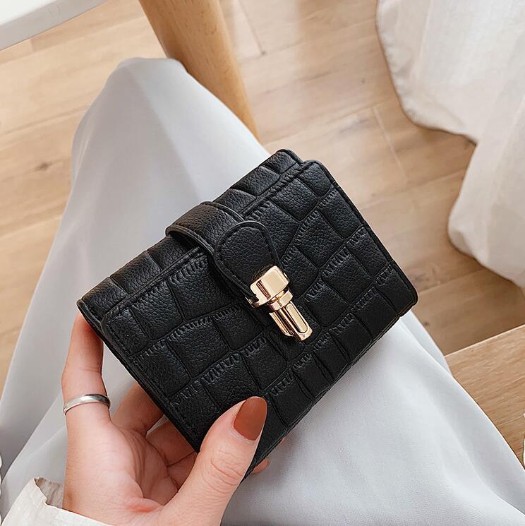 Factory wholesale women handbag new embossed leather women purses solid color folding stone wallet multifunctional leather coin purse, Red;black
Factory wholesale women handbag new embossed leather women purses solid color folding stone wallet multifunctional leather coin purse, Red;black