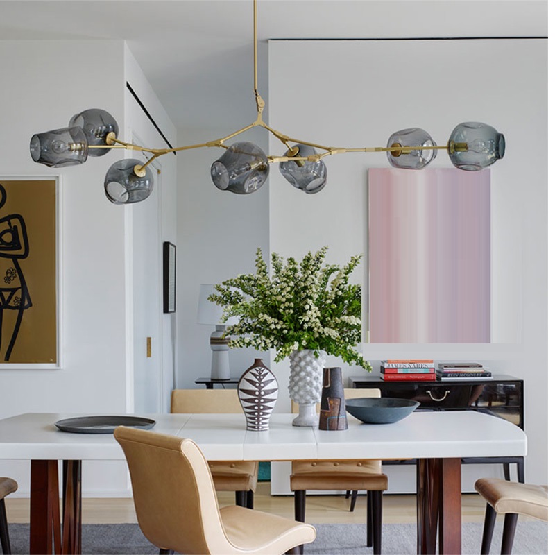 Modern Pendant Light lamps Glass Nordic DiningRoom Kitchen Designer Hanging Lustre Lighting