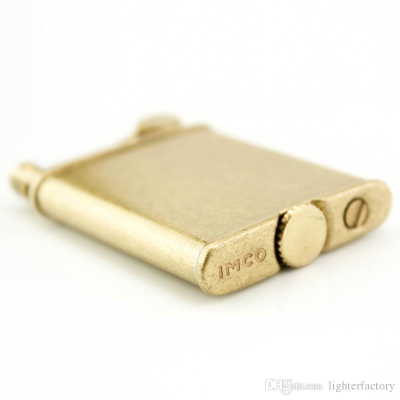 New Arrival Hot Genuine Product Wholesale Austria IMCO Kerosene Wind-proof Pure Copper Thin Fuel Lighter W260202